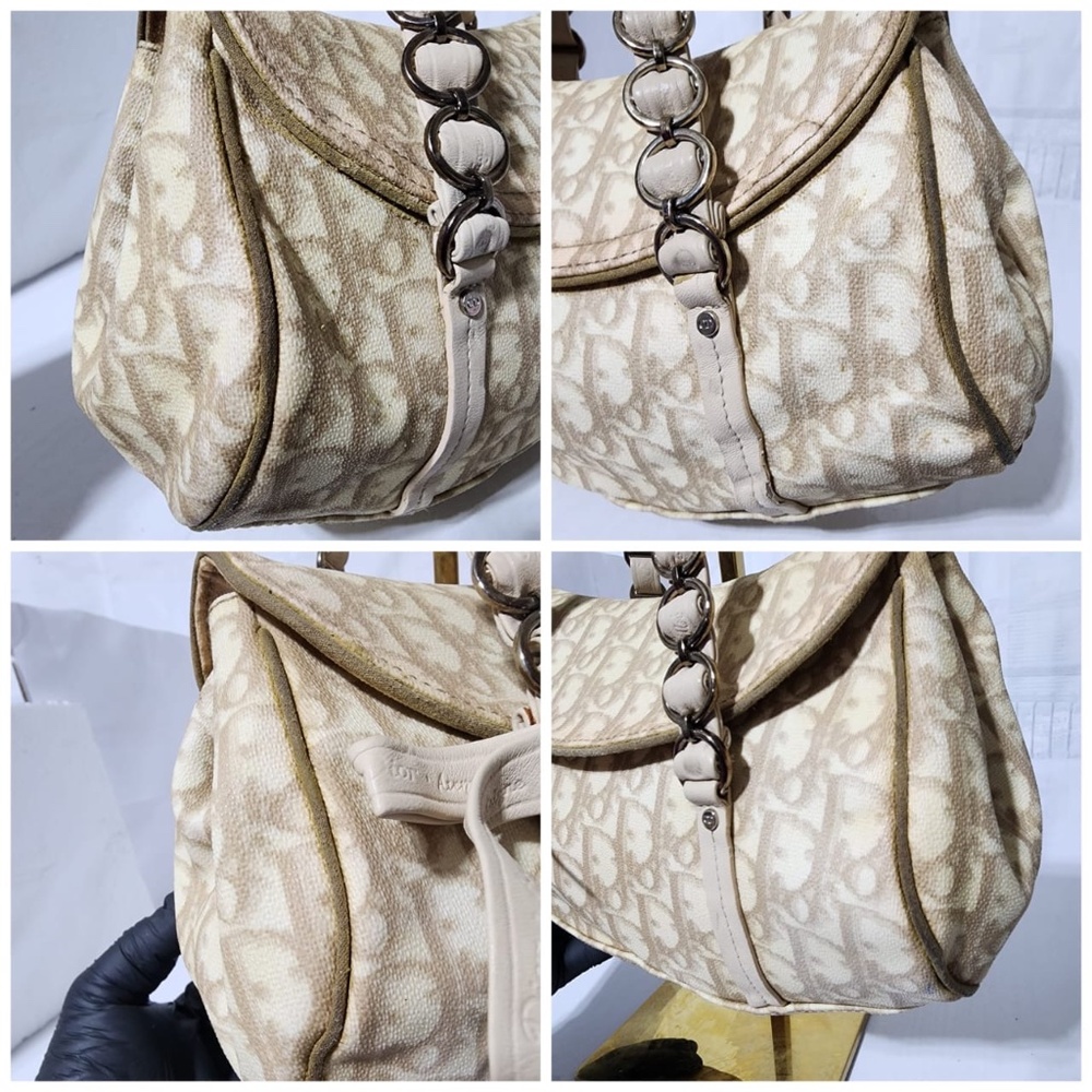 Authentic Christian Dior Diorissimo Romantique Bag Beige/Cream - Picture 10 of 16